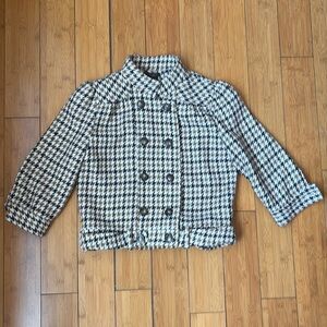 Houndstooth Jacket - Forever 21 Medium